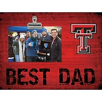 Texas Tech Red Raiders 8'' x 10.5'' Best Dad Clip Frame