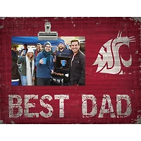 Washington State Cougars 8'' x 10.5'' Best Dad Clip Frame