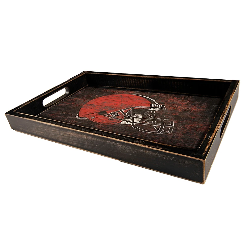 Cleveland Browns 9'' x 15'' Team Color Tray