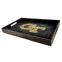 GA Tech Yellow Jackets 9'' x 15'' Team Color Tray