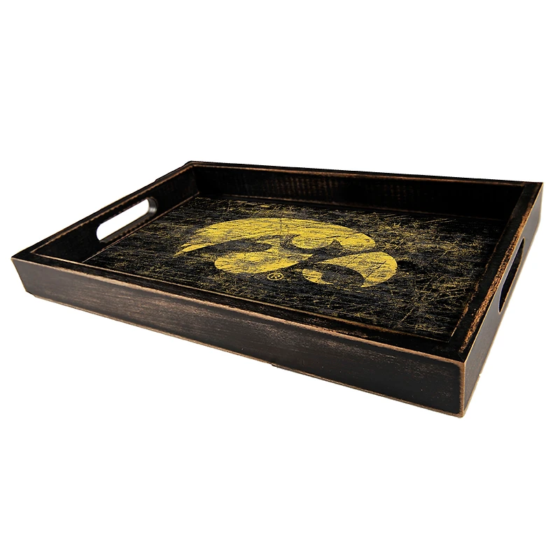 Iowa Hawkeyes 9'' x 15'' Team Color Tray