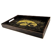 Iowa Hawkeyes 9'' x 15'' Team Color Tray