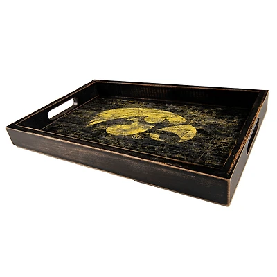 Iowa Hawkeyes 9'' x 15'' Team Color Tray
