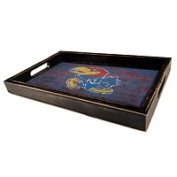 Kansas Jayhawks 9'' x 15'' Team Color Tray