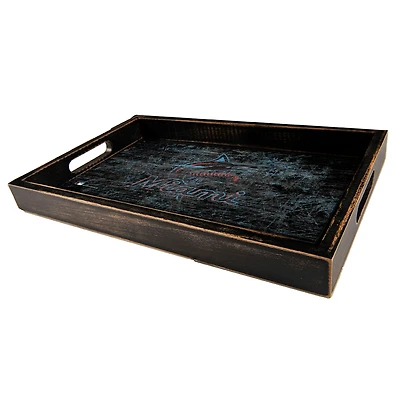 Miami Marlins 9'' x 15'' Team Color Tray
