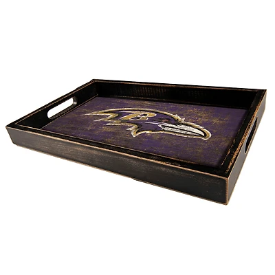 Baltimore Ravens 9'' x 15'' Team Color Tray