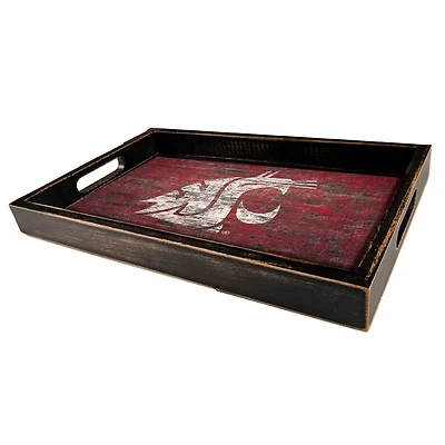 Washington State Cougars 9'' x 15'' Team Color Tray