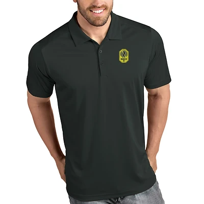 Men's Antigua Heather Gray Nashville SC Tribute Polo