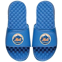 Men's ISlide Royal New York Mets Primary Logo Slide Sandals