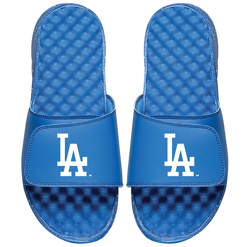 Youth ISlide Royal Los Angeles Dodgers Alternate Logo Slide Sandals