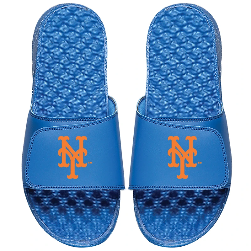 Youth ISlide Royal New York Mets Alternate Logo Slide Sandals