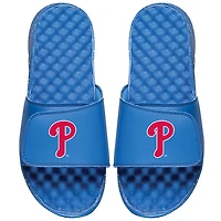 Youth ISlide Black Philadelphia Phillies Alternate Logo Slide Sandals