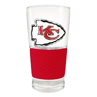 Kansas City Chiefs 22oz. Pilsner Glass with Silicone Grip