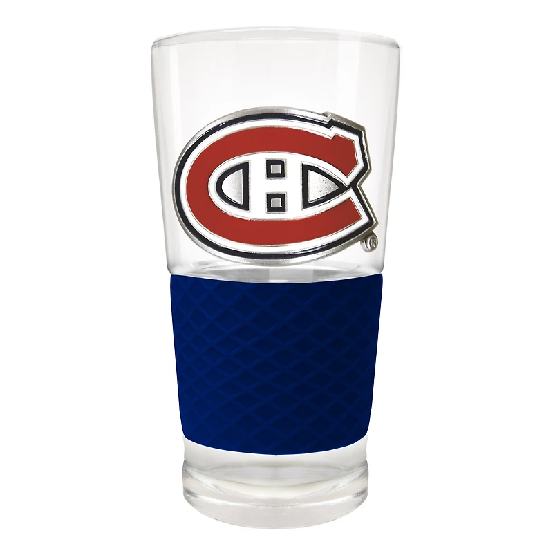 Montreal Canadiens 22oz. Pilsner Glass with Silicone Grip