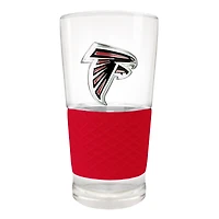 Atlanta Falcons 22oz. Pilsner Glass with Silicone Grip