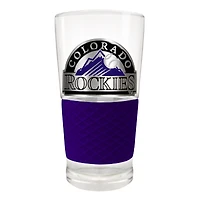 Colorado Rockies 22oz. Pilsner Glass with Silicone Grip