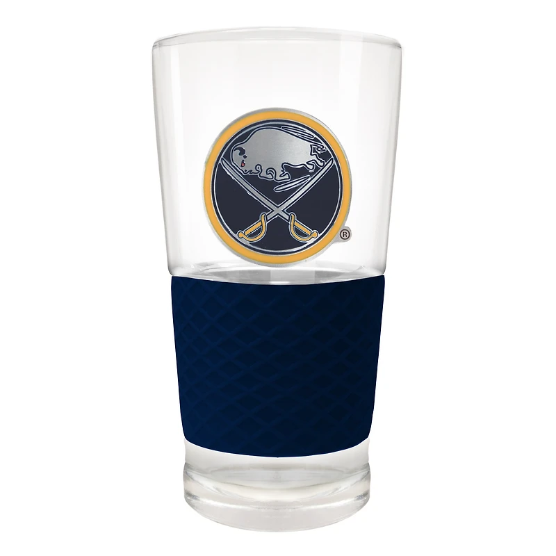 Buffalo Sabres 22oz. Pilsner Glass with Silicone Grip