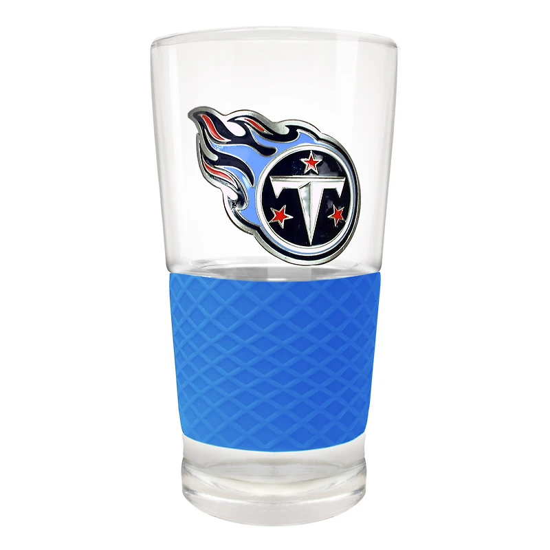 Tennessee Titans 22oz. Pilsner Glass with Silicone Grip