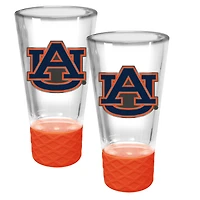 Auburn Tigers 2-Pack 4oz. Cheer Shot Set with Silicone Grip