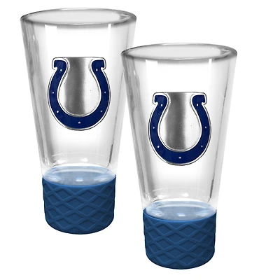 Indianapolis Colts 2-Pack 4oz. Cheer Shot Set with Silicone Grip