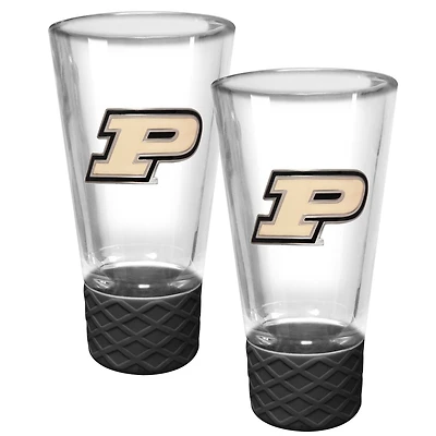 Purdue Boilermakers 2-Pack 4oz. Cheer Shot Set with Silicone Grip