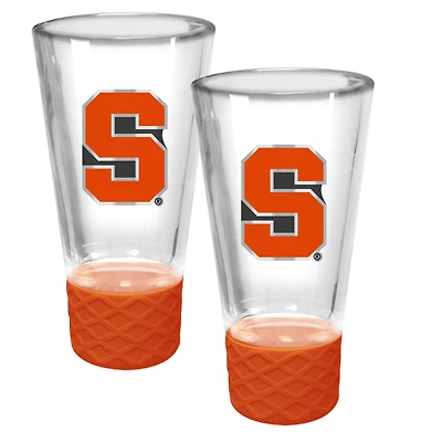 Syracuse Orange 2-Pack 4oz. Cheer Shot Set with Silicone Grip