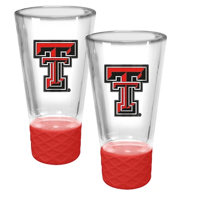 Texas Tech Red Raiders 2-Pack 4oz. Cheer Shot Set with Silicone Grip