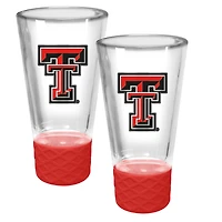 Texas Tech Red Raiders 2-Pack 4oz. Cheer Shot Set with Silicone Grip