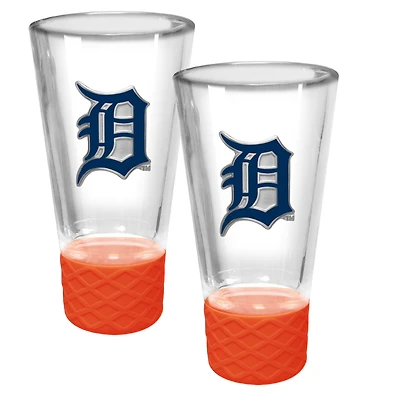 Detroit Tigers 2-Pack 4oz. Cheer Shot Set with Silicone Grip