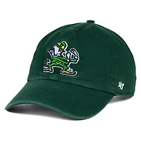 Unisex '47  Green Notre Dame Fighting Irish Mascot Clean Up Adjustable Hat