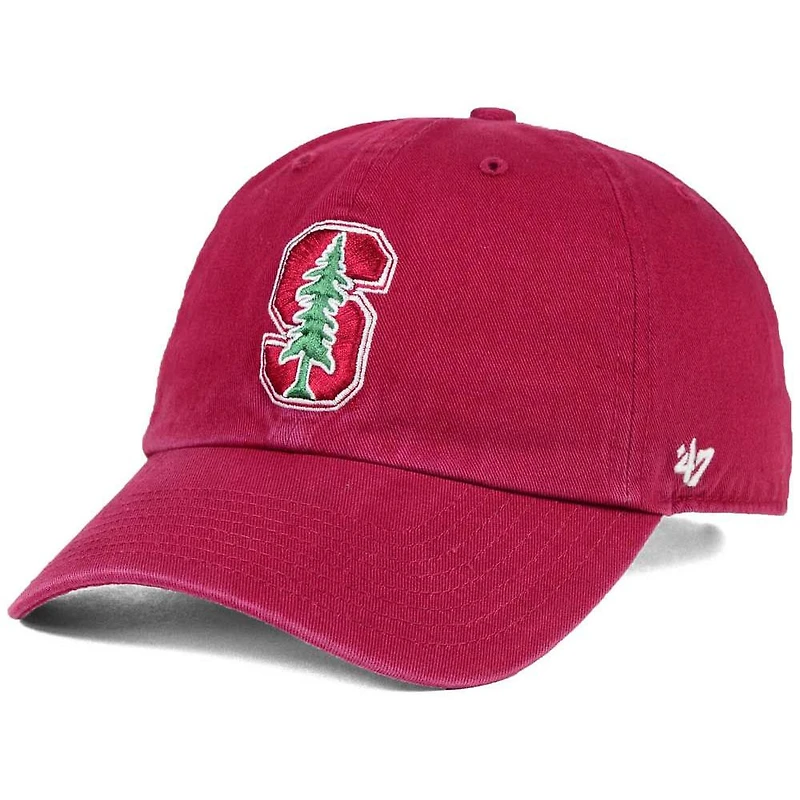 Men's '47 Cardinal Stanford Cardinal Clean Up Adjustable Hat