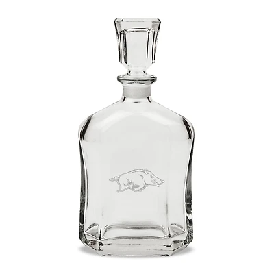 Arkansas Razorbacks 23.75oz. Whiskey Decanter