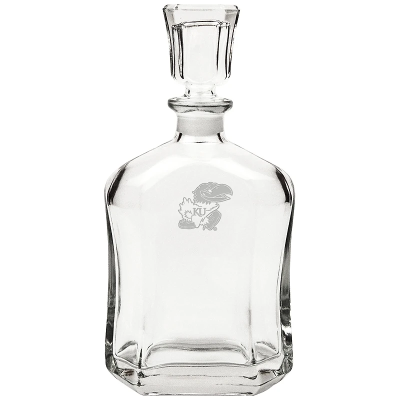 Kansas Jayhawks 23.75oz. Whiskey Decanter