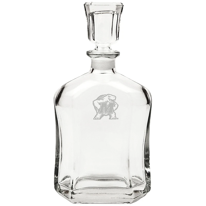 Maryland Terrapins 23.75oz. Whiskey Decanter