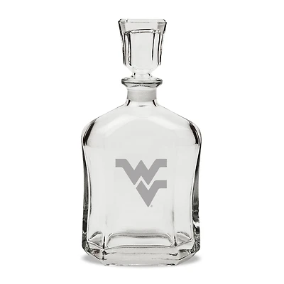 West Virginia Mountaineers 23.75oz. Whiskey Decanter