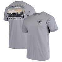 Vanderbilt Commodores Comfort Colors Campus Scenery T-Shirt - Gray