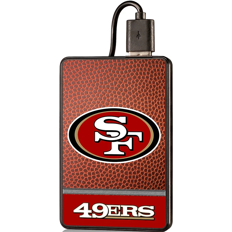 San Francisco 49ers 2000 mAh Credit Card Powerbank