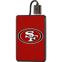 San Francisco 49ers Solid 2000 mAh Credit Card Powerbank