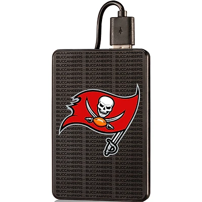 Tampa Bay Buccaneers Text Backed 2000 mAh Credit Card Powerbank