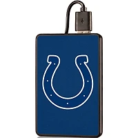 Indianapolis Colts Solid 2000 mAh Credit Card Powerbank