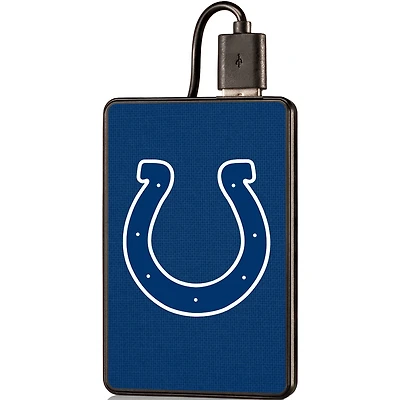 Indianapolis Colts Solid 2000 mAh Credit Card Powerbank