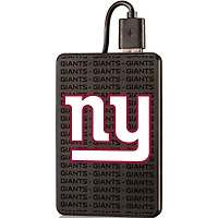 New York Giants Text Backed 2000 mAh Credit Card Powerbank