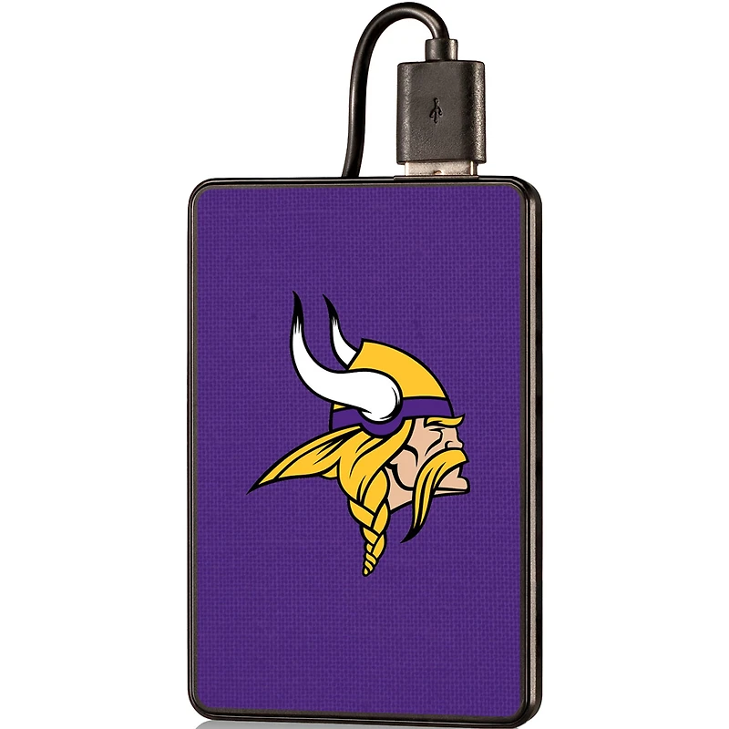 Minnesota Vikings Solid 2000 mAh Credit Card Powerbank
