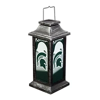Michigan State Spartans Solar Garden Lantern