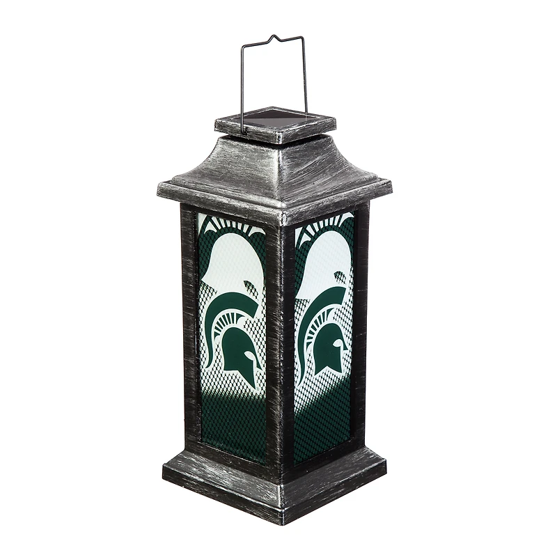 Michigan State Spartans Solar Garden Lantern