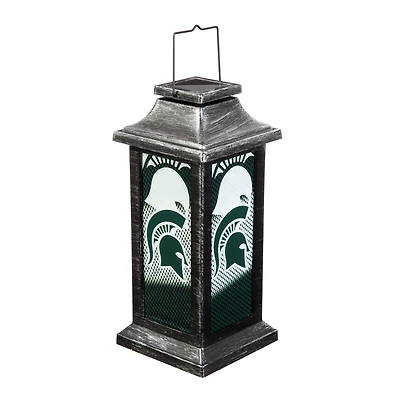 Michigan State Spartans Solar Garden Lantern