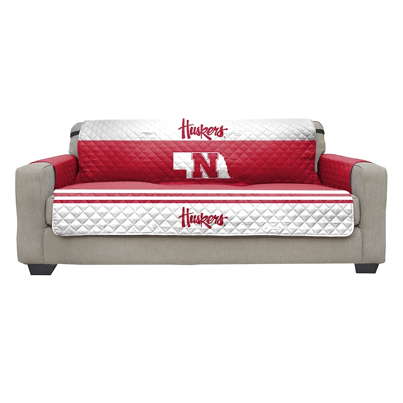 Nebraska Huskers Sofa Protector