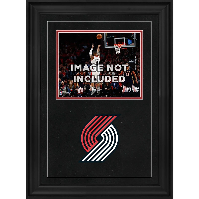 Portland Trail Blazers Deluxe 8" x 10" Horizontal Photograph Frame with Team Logo