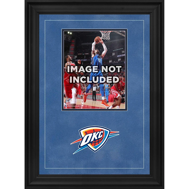 Oklahoma City Thunder Deluxe 8" x 10" Vertical Photograph Frame with Team Logo