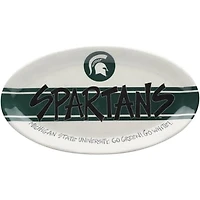Michigan State Spartans Oval Kitchen Platter